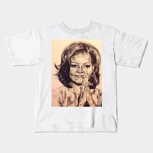 First Lady Michelle Obama Kids T-Shirt